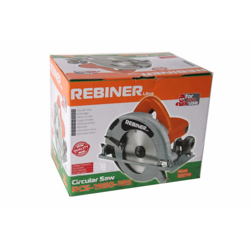 Циркулярна пила Rebiner RCS-1950 (185 мм)