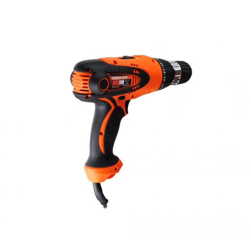Шуруповерт мережевий Rebiner RDS-1250 двошвидкісний