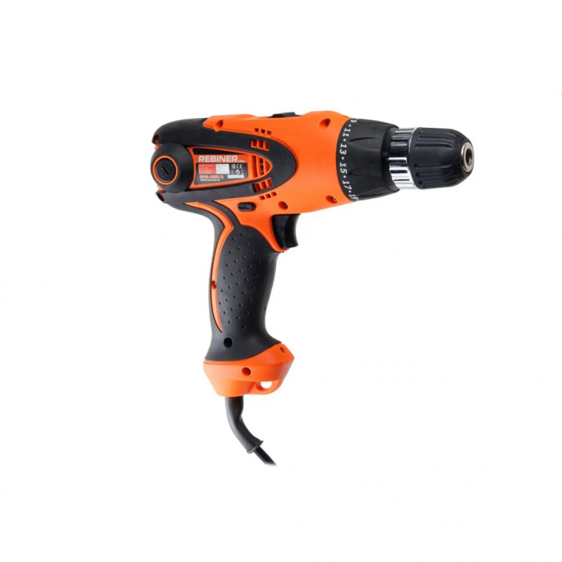 Шуруповерт мережевий Rebiner RDS-1250 двошвидкісний