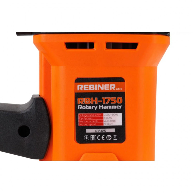 Перфоратор бочковий Rebiner RBH-1750