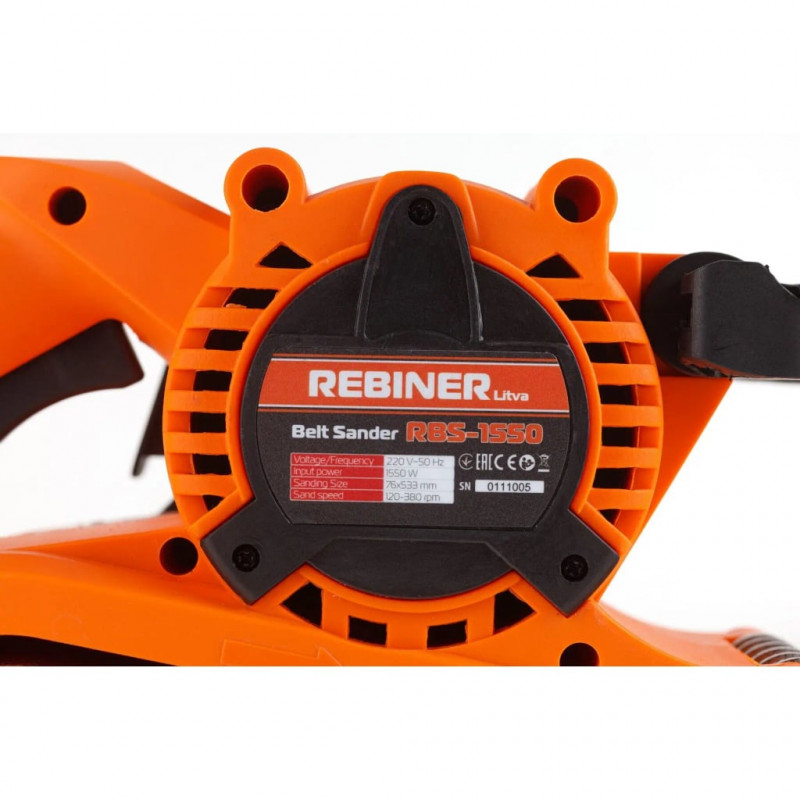 Стрічкова шліфувальна машина Rebiner RBS-1550