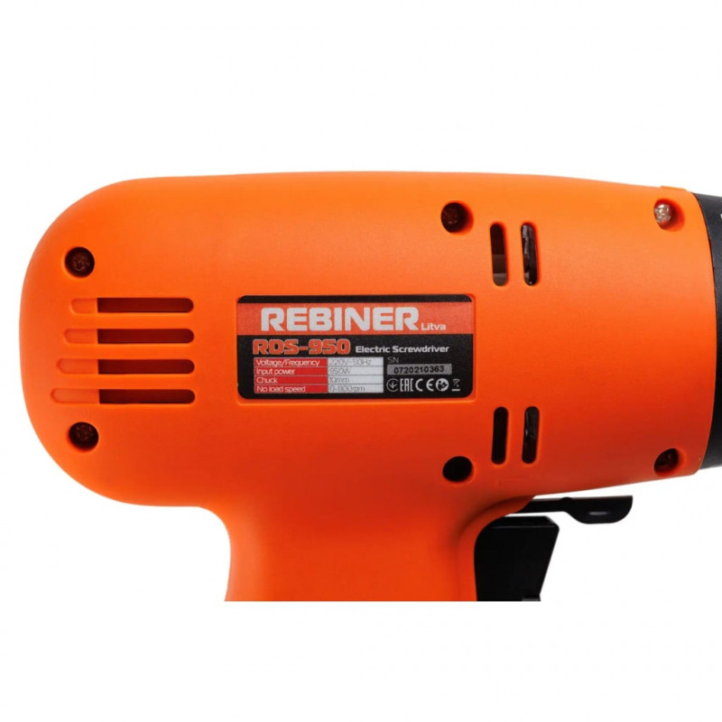 Шуруповерт мережевий Rebiner RDS-950