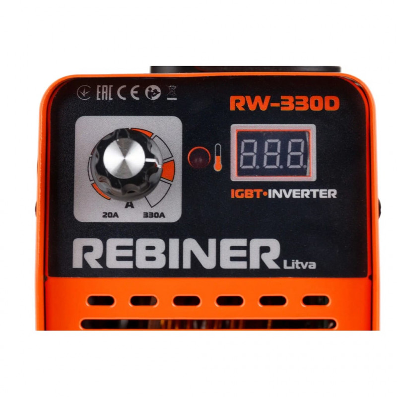 Інверторний зварювальний апарат Rebiner RW-330D