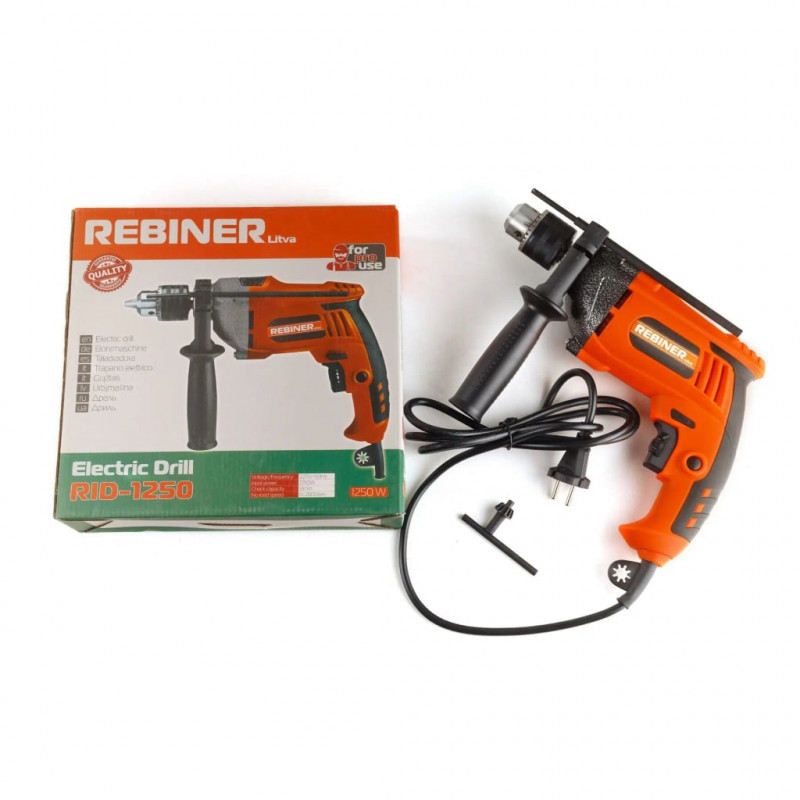 Дриль ударний Rebiner RID-1250