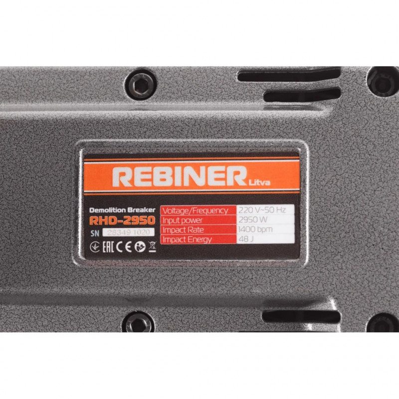 Відбійний молоток Rebiner RHD-2950