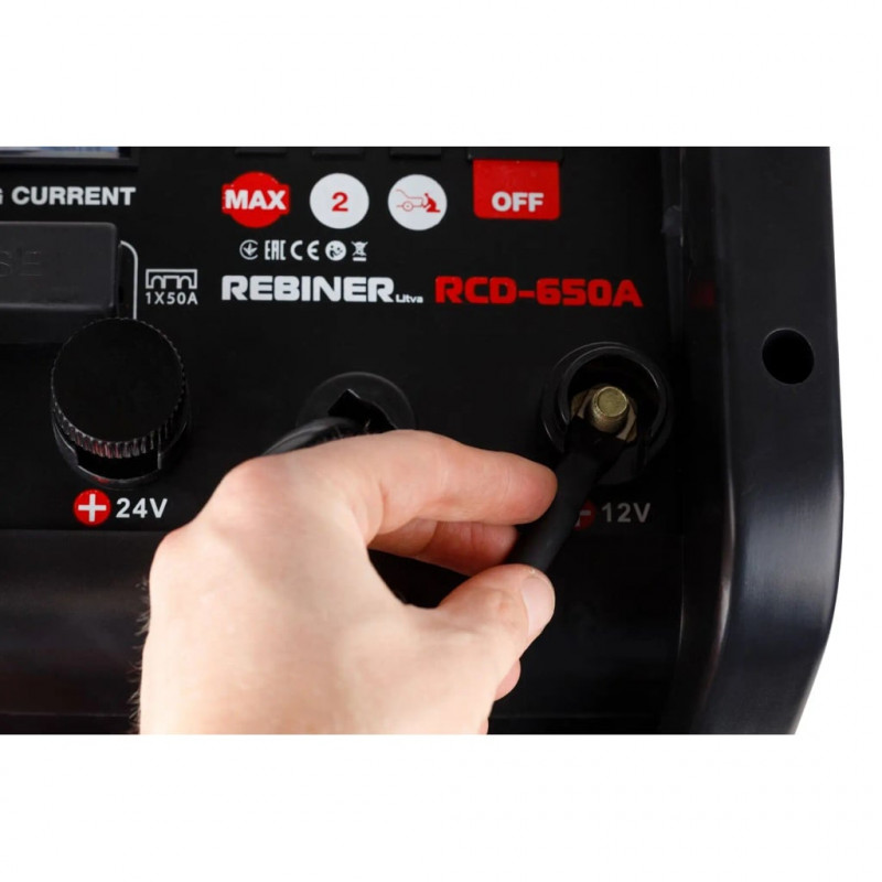 Пуско-зарядний пристрій Rebiner RCD-650A