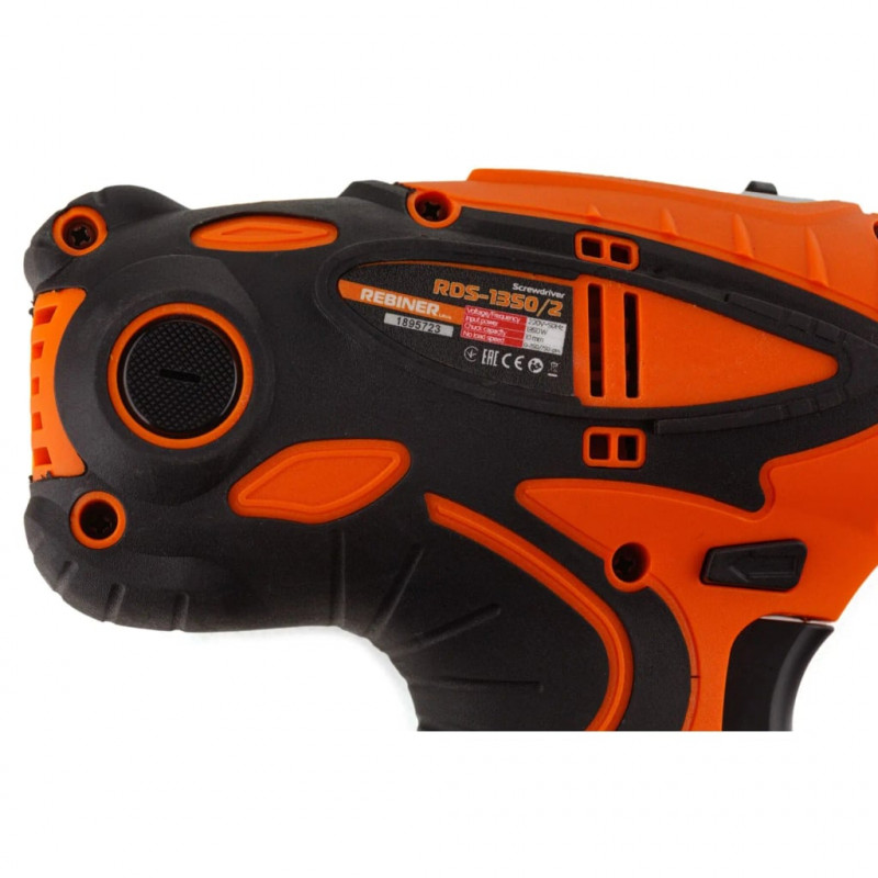 Шуруповерт мережевий Rebiner RDS-1350 DFR двошвидкісний