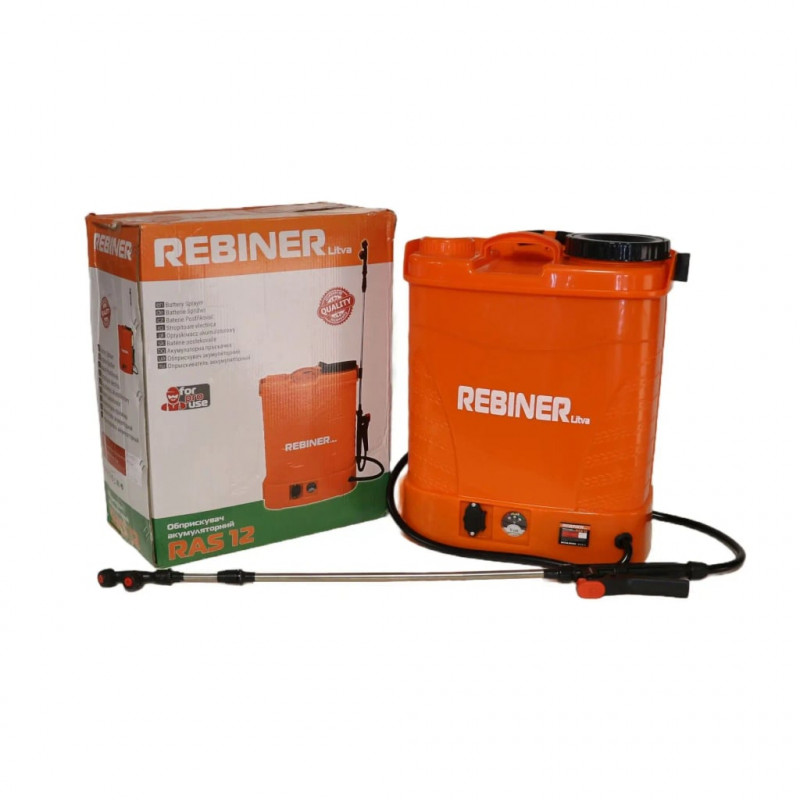 Акумуляторний обприскувач Rebiner RAS-12