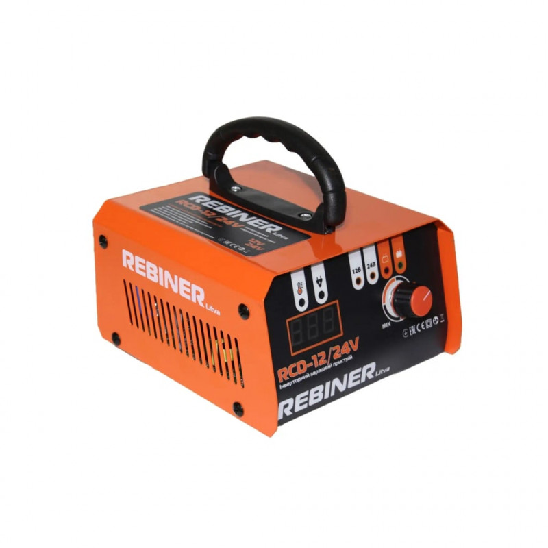 Інверторний зарядний пристрій Rebiner RCD-12/24V