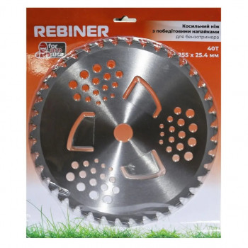 Диск для мотокоси Rebiner RCK 255 40/3T