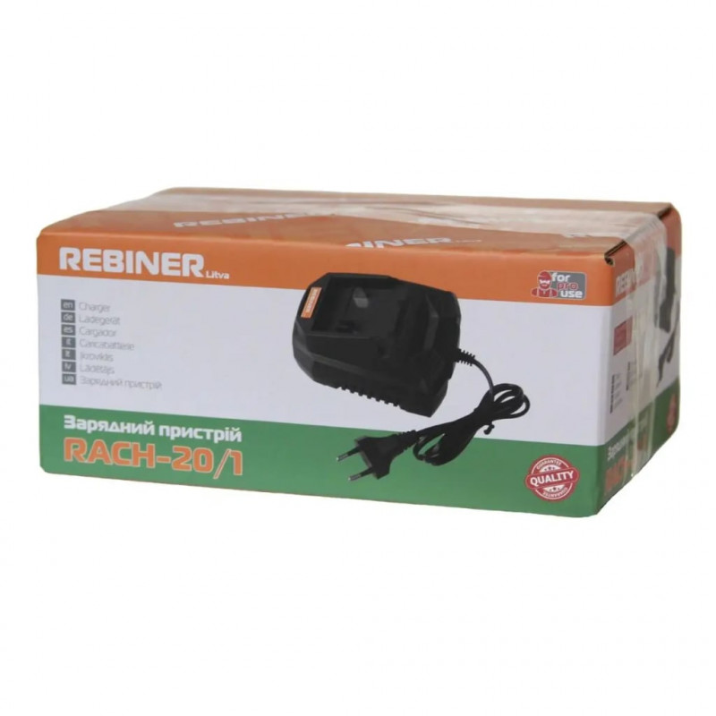 Зарядний пристрій Rebiner RACH-20/1