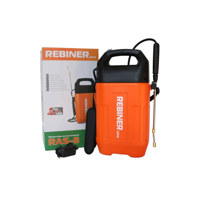 Акумуляторний обприскувач Rebiner RAS-8