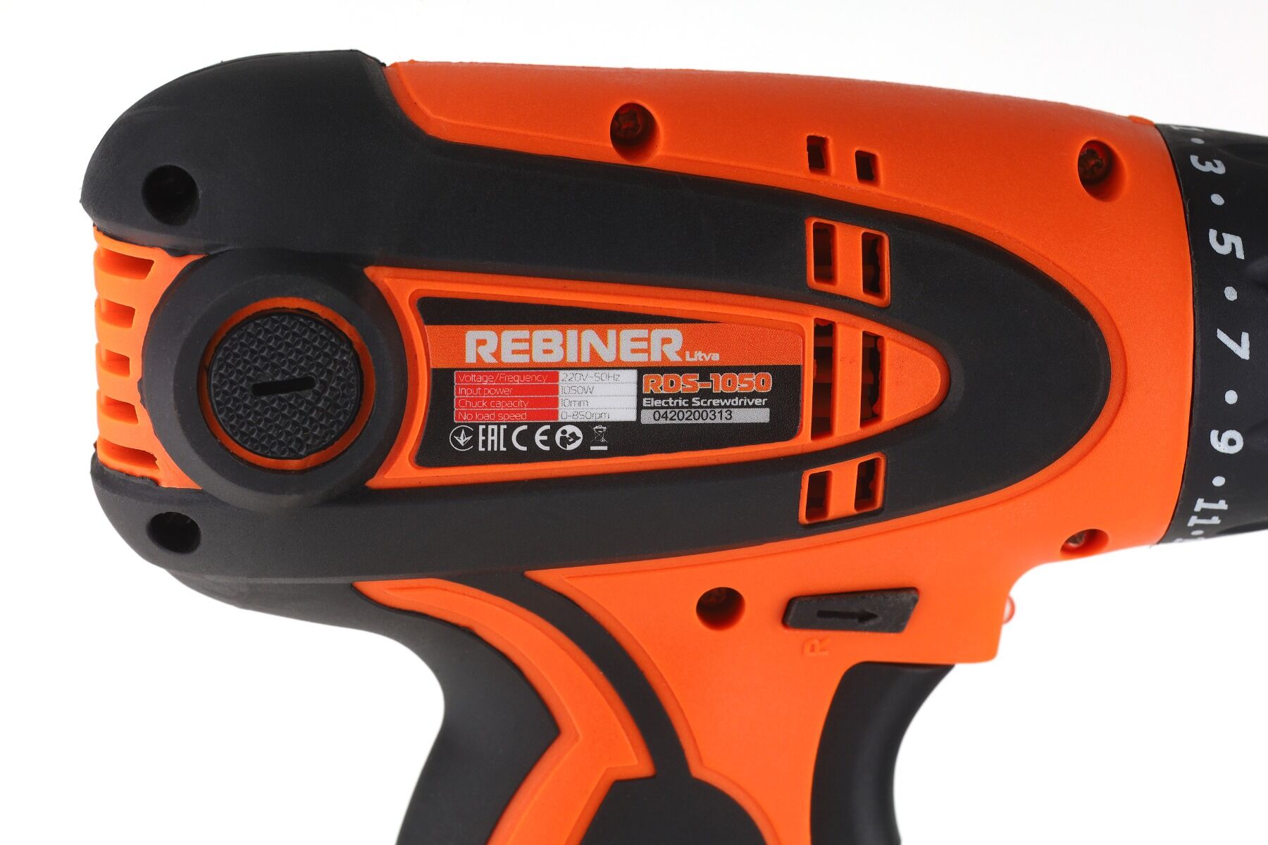 Шуруповерт мережевий Rebiner RDS-1050