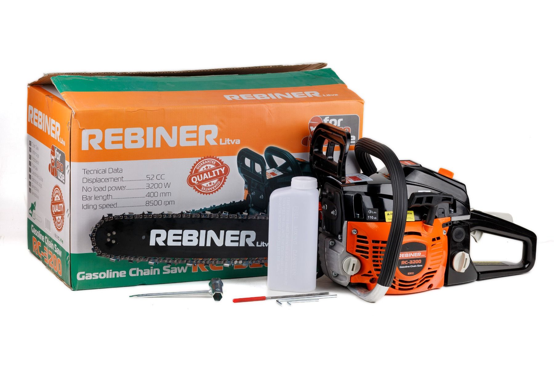 Бензопила Rebiner RC-3200 (40 см, 2100 Вт)