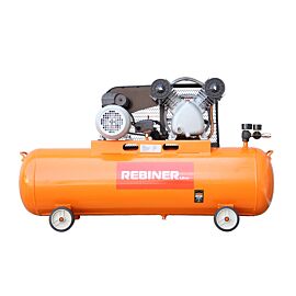 Компресор двоциліндровий Rebiner 120 л (3 кВт, 520 л/хв, 380 В)