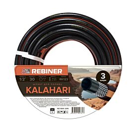 Шланг для поливу 1/2" (12.7 мм) 30 м армований Rebiner Kalahari RK123