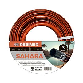 Шланг для поливу 1/2" (12.7 мм) 50 м армований Rebiner Sahara RS125