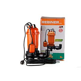 Фекальний насос Rebiner RWP-2850S з поплавком та подрібнювачем (для брудної води)