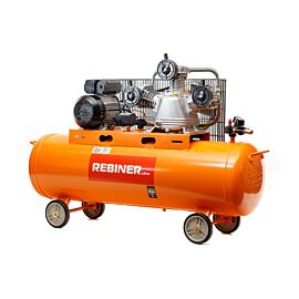 Компресор трициліндровий Rebiner 120 л (4.5 кВт, 620 л/хв, 220 В)