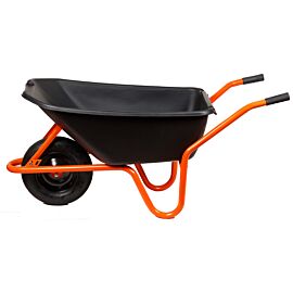 Тачка будівельна Rebiner 110 л з пластиковим коритом