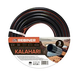 Шланг для поливу 3/4" (19 мм) 30 м армований Rebiner Kalahari RK343