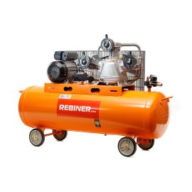 Компрессор трехцилиндровый Rebiner 120 л (4.5 кВт, 620 л/мин, 220 В)